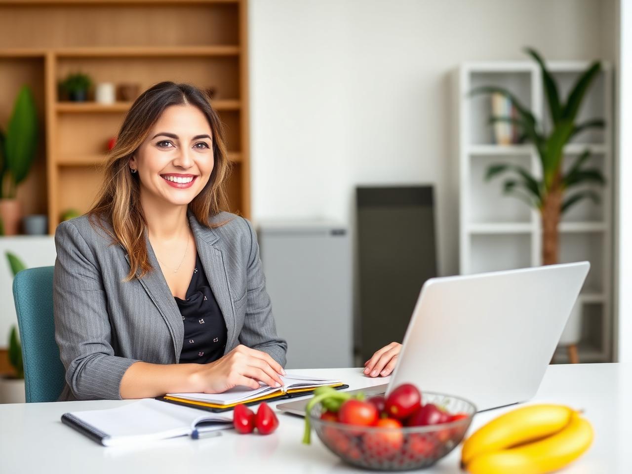 Nutricionistas em atendimento online